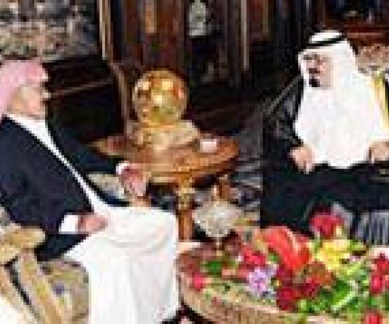 Saudi King Holds Talks with Yemeni President