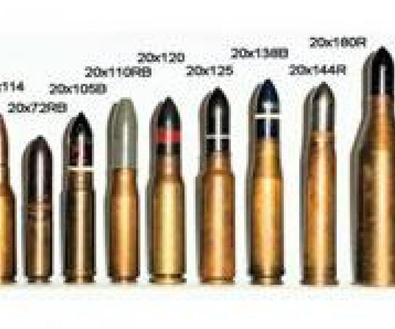 ATK Receives New Order for 20mm PGU Ammunition