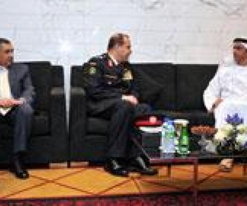 Saif bin Zayed Meets Jordanian General Security Director