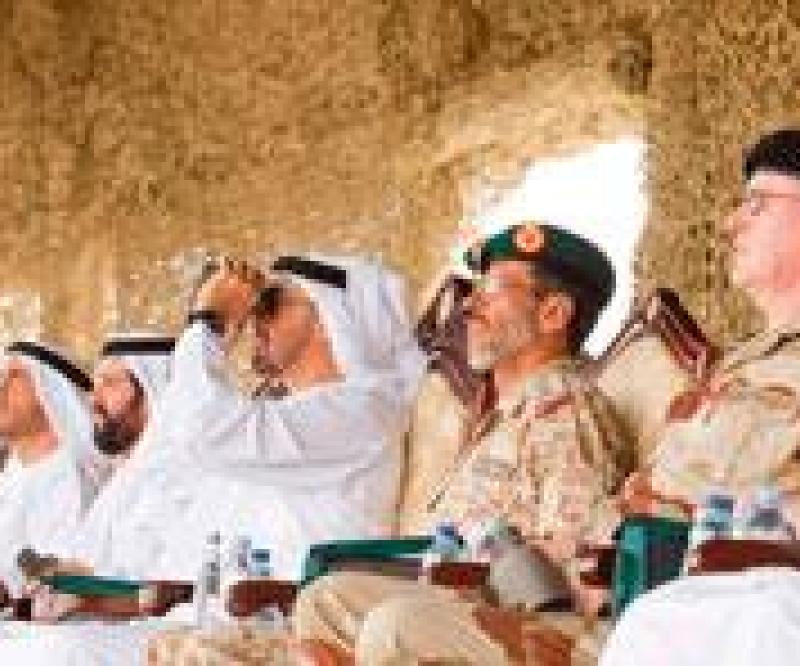 Sheikh Mohammed Attends Joint UAE-French Military Drill