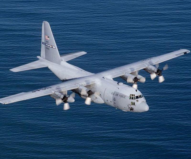 USAF C-130’s 1st Flight with Enhanced Rolls-Royce Engine