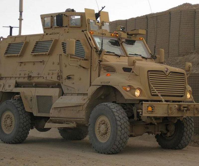 Navistar Defense to Upgrade 2,300 U.S. Army MRAPS