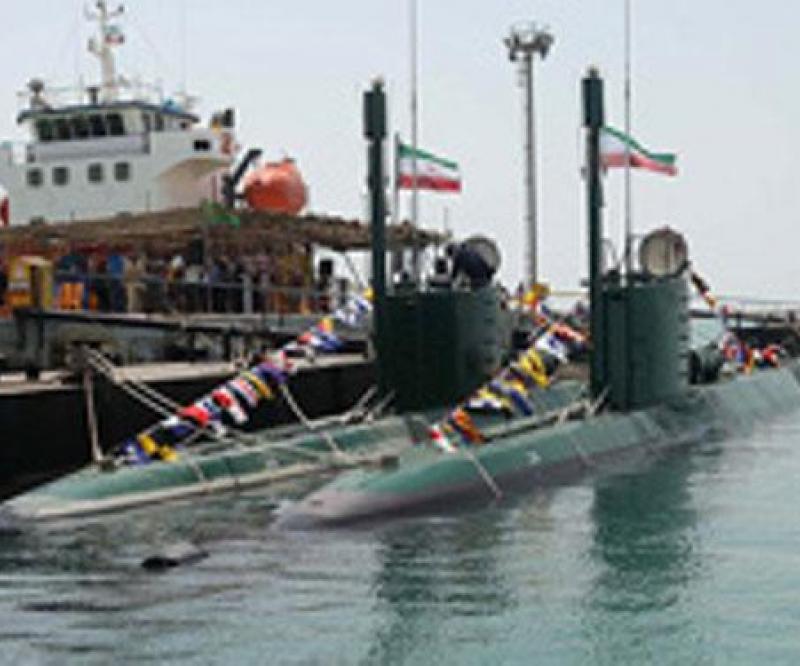 Iran Launches Overhauled Heavy Submarine