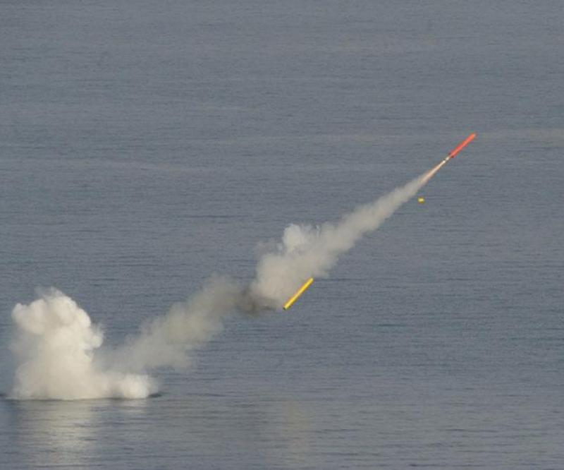 Firing of MBDA’s Naval Cruise Missile in Submarine Version