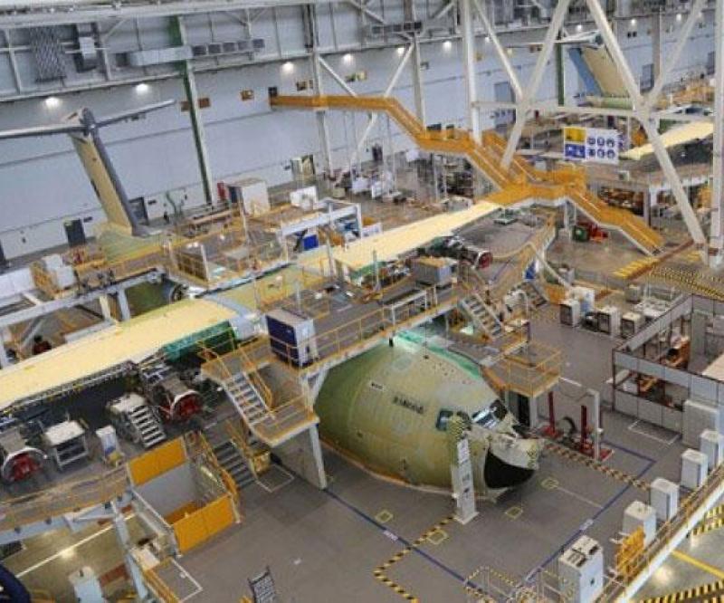 1st 3 Production Airbus Military A400M Aircraft Take Shape