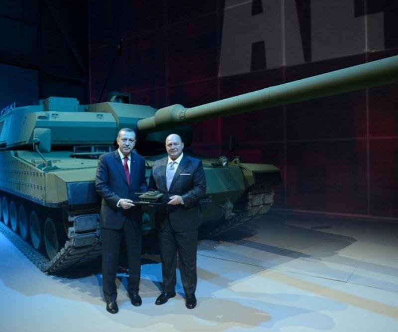 OTOKAR Unveils 1st Prototypes of ALTAY Main Battle Tank