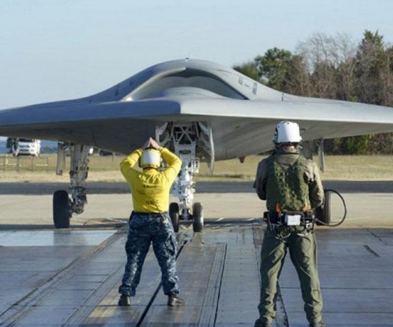 1st Catapult Launch of X-47B Unmanned Aircraft