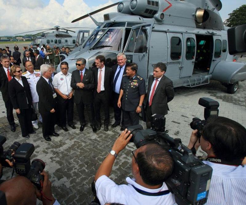 Eurocopter Delivers 1st 2 EC725 to Malaysian Air Force