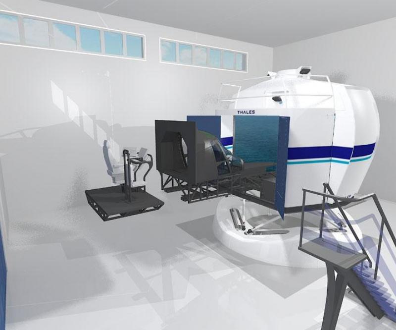 Thales Unveils New Reality H Helicopter Simulator