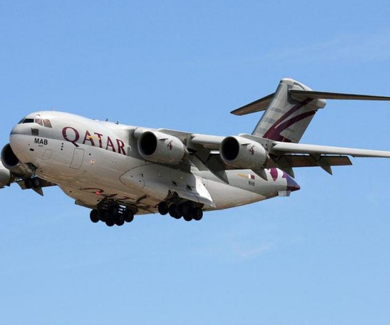 Pratt & Whitney Powers Qatar's Latest Boeing C-17s