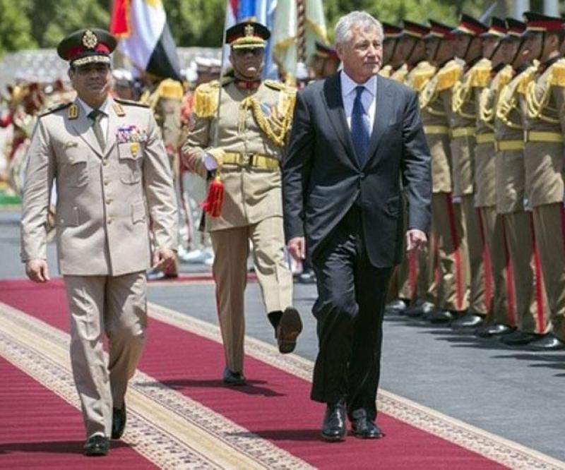 Hagel Continues His First Middle East Tour