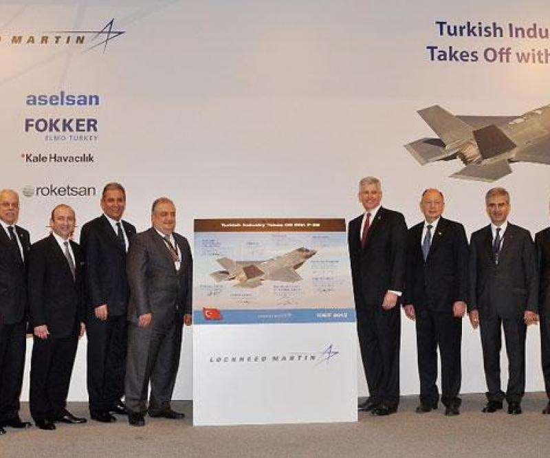 Turkish Industry Takes Off In Support Of F-35