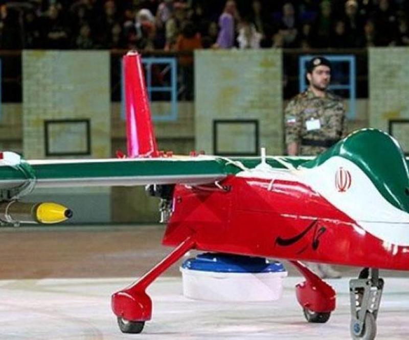 Iran Unveils Stealth Reconnaissance, Combat Drone