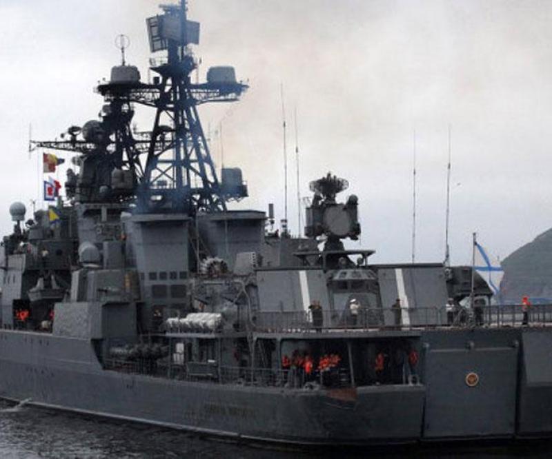 Russian Pacific Fleet Warships Reaching Mediterranean Sea