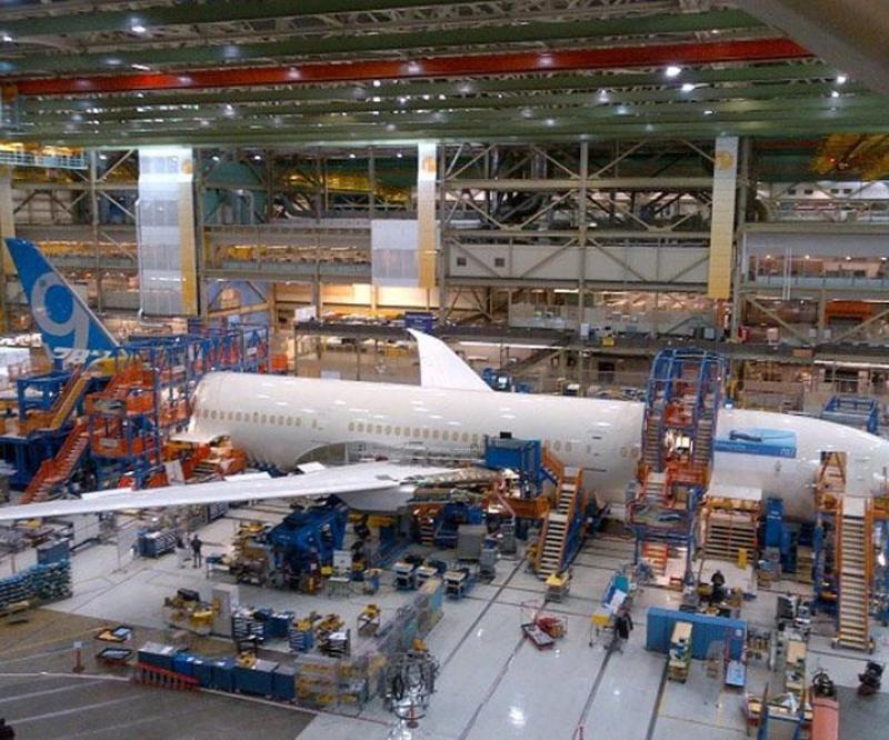Boeing Starts Final Assembly of First 787-9 Dreamliner