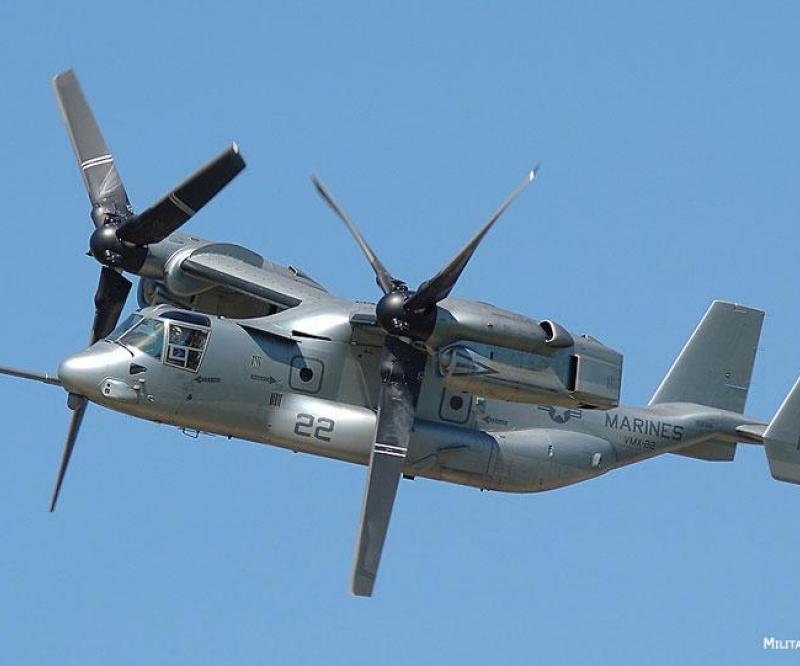 Bell Boeing Wins Contract for 99 V-22 Osprey Aircraft