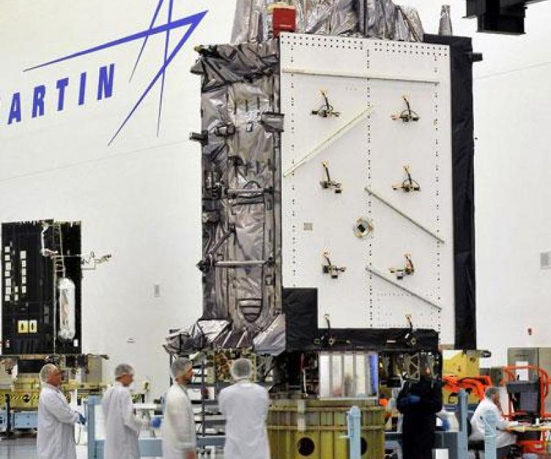 LM Delivers GPS III Prototype to Cape Canaveral Station
