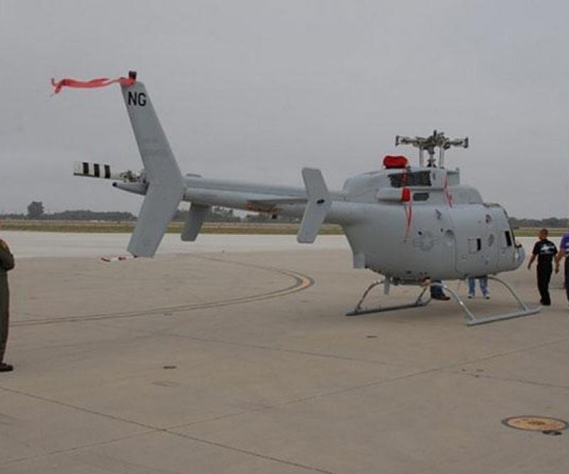 US Navy Receives 1st Upgraded MQ-8C Fire Scout
