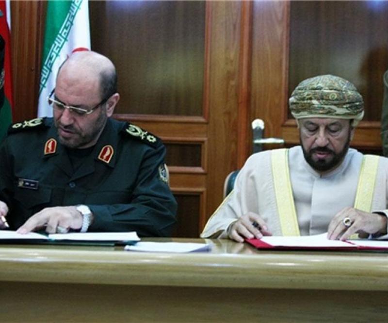 Oman, Iran Sign MoU on Defense Cooperation