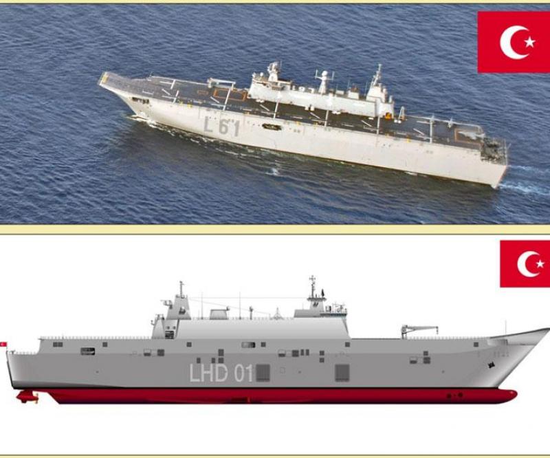 Navantia-SEDEF to Build LHD & 4 LCM for Turkish Navy