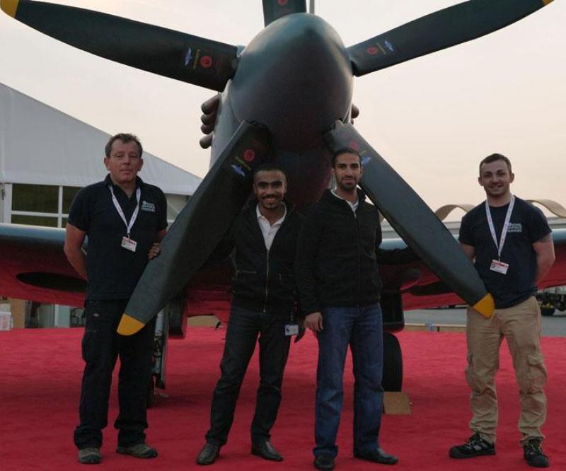 Spitfire Lands at Bahrain International Airshow