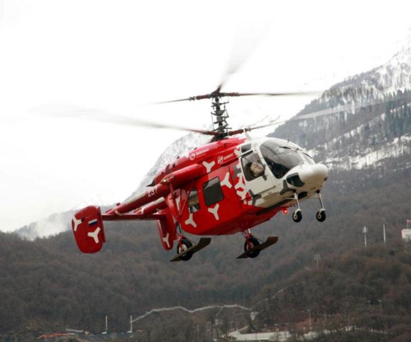 Russian Helicopters’ Role in Sochi Winter Olympic Games