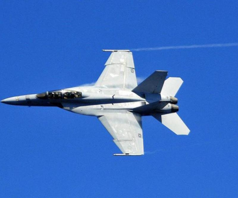U.S. Navy Tests Infrared Search & Track on Super Hornet