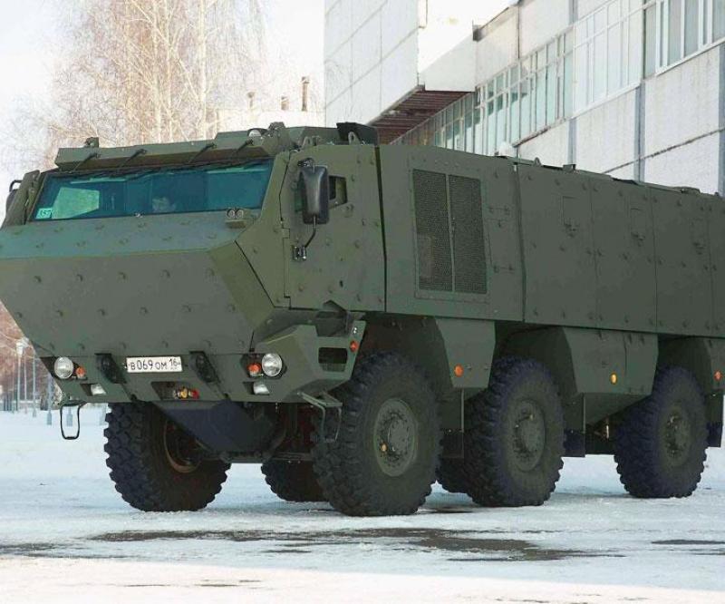 Typhoon-K Military Trucks to Parade on Russia Victory Day