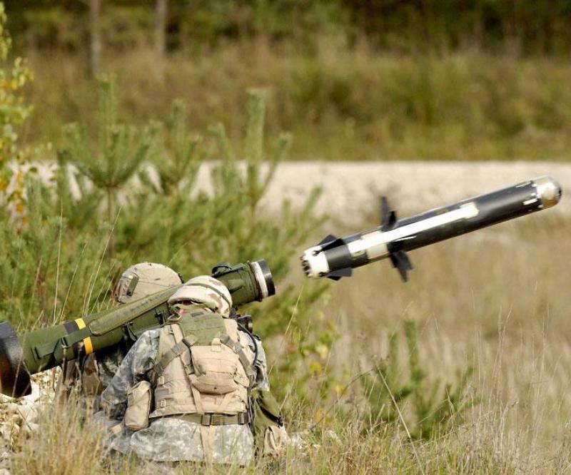 Lockheed Martin Fires Javelin Missile From Turret