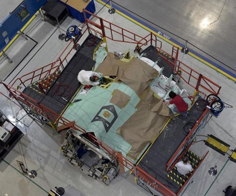 NGC Delivers 150th Center Fuselage for F-35 Lightning II