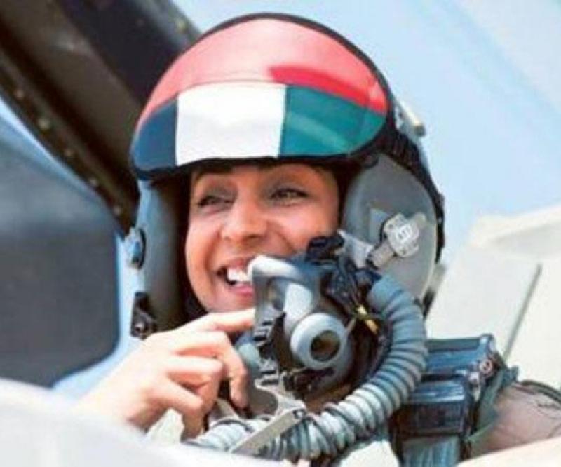 Sheikh Mohamed Honors 1st Emirati Female Fighter Pilot
