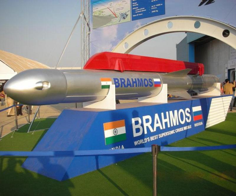 India Test Fires BrahMos Missile from Warship