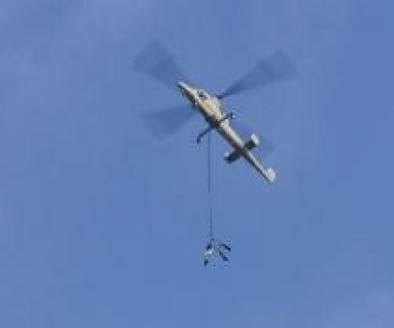 Kaman: Cargo Airdrop Tests With Unmanned Helicopter
