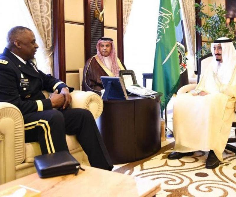 Saudi Crown Prince Receives Chief of US Central Command