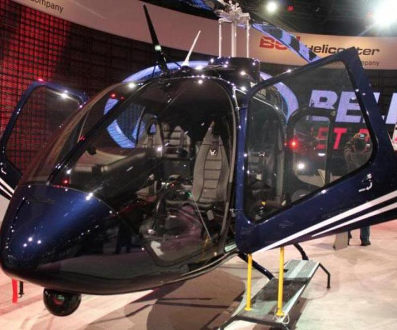 Bell Helicopter Showcases Bell 505 Jet Ranger X at AAD 2014