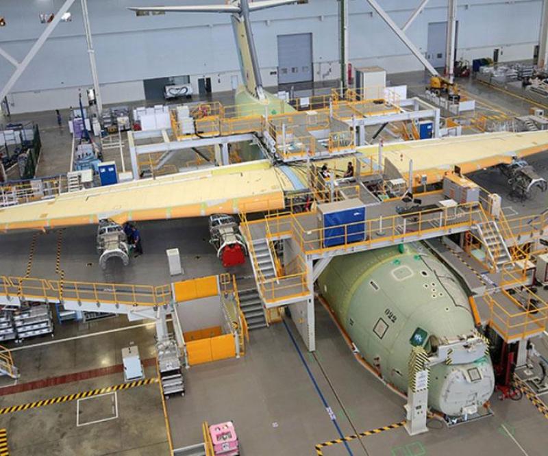First Airbus A400M Airlifter for Malaysia Takes Shape