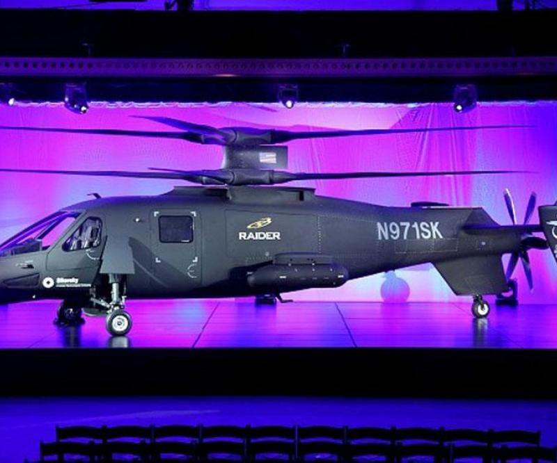 Sikorsky Unveils S-97 RAIDER Helicopter