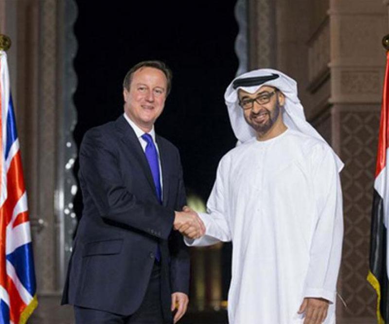 Mohamed bin Zayed Meets British PM, Algerian President
