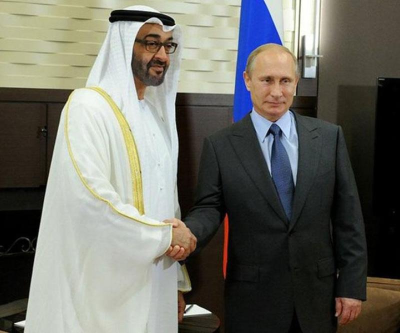 Abu Dhabi Crown Heir, Russian President Hold Talks