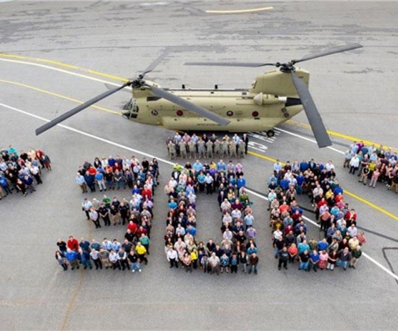 Boeing Delivers 300th CH-47F Chinook to US Army
