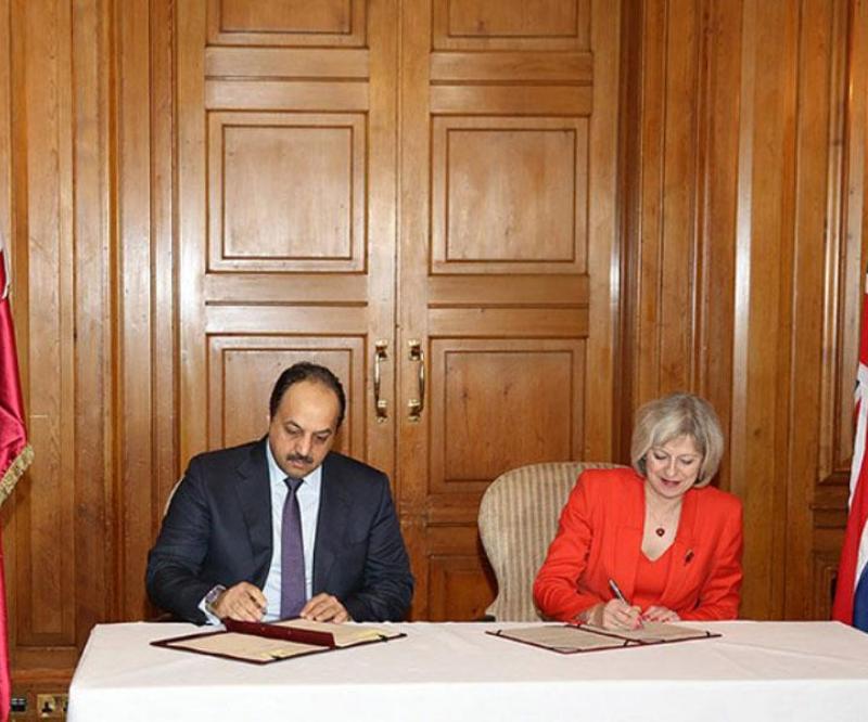 Qatar, U.K. Sign Security Cooperation MoU