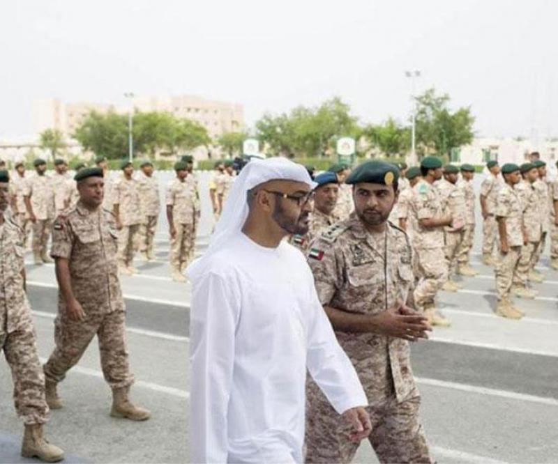 Mohamed bin Zayed Visits Recruits at Al Manama Camp