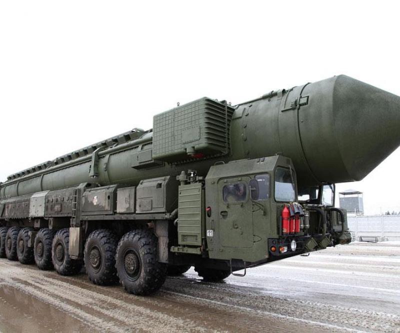 Russia Test-Fires Topol-M Intercontinental Ballistic Missile
