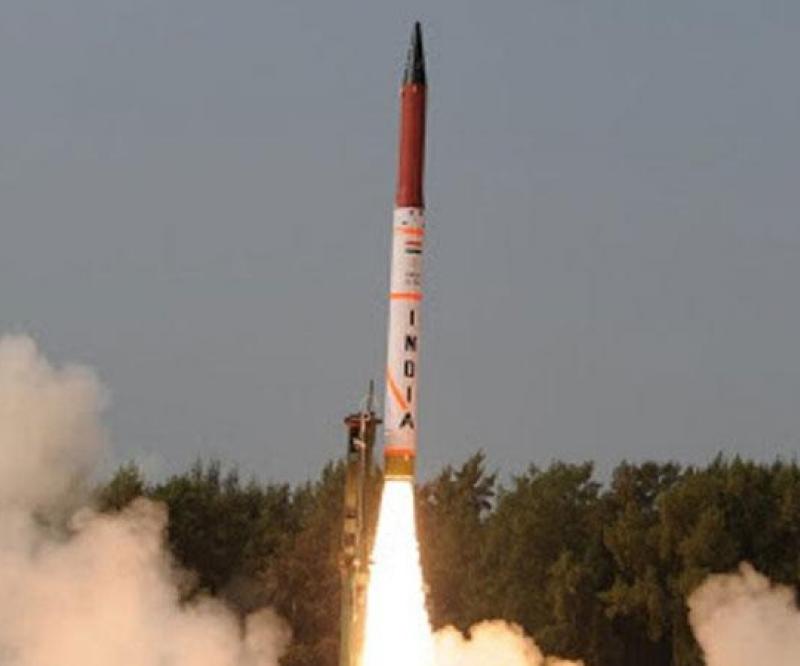 India Test Launches Nuclear Capable Agni-II Ballistic Missile