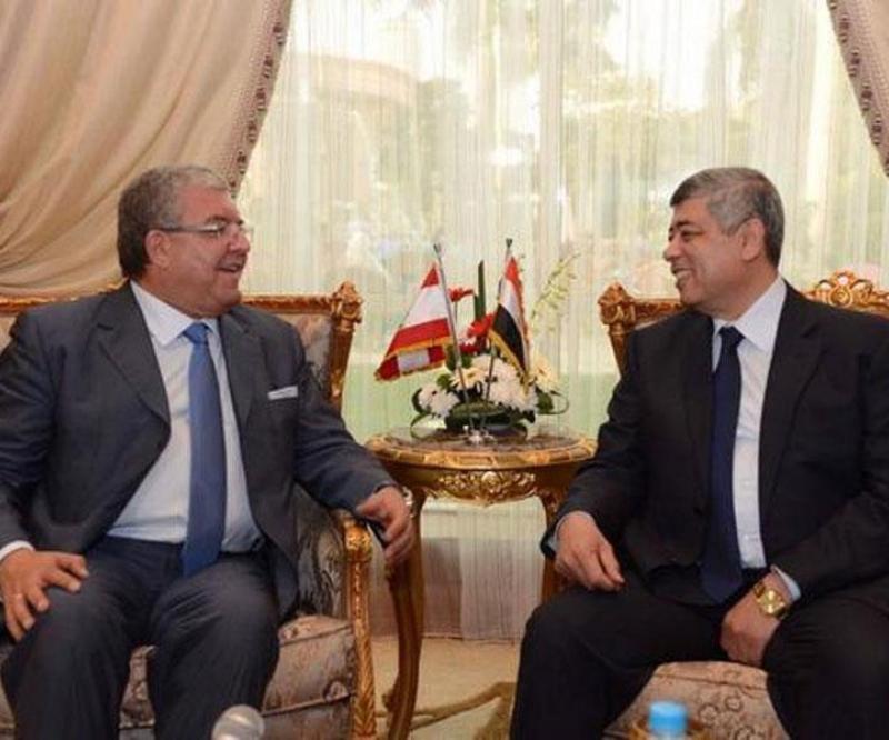 Lebanese Interior Minister Meets Egyptian Counterpart