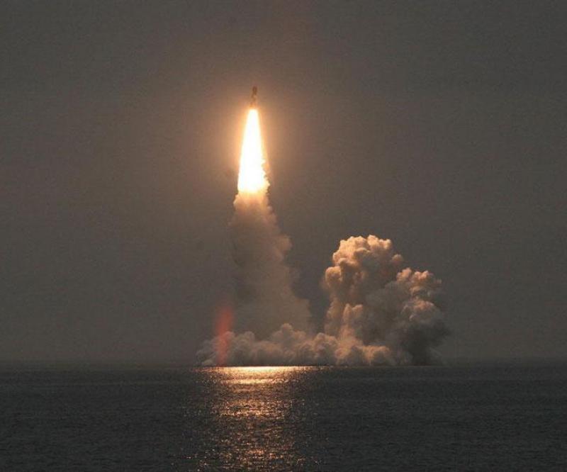 Russia Test-Fires Bulava Sub-Based Ballistic Missile