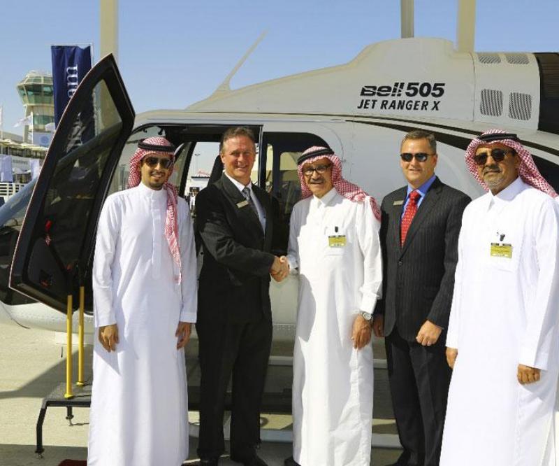 Wallan Aviation Orders 3 Bell Helicopters at MEBA 2014