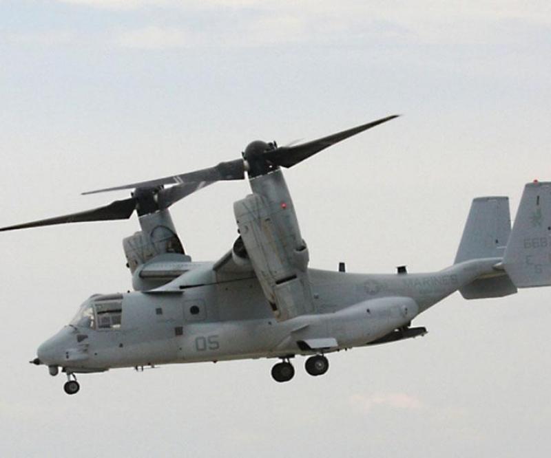 V-22 Osprey Fleet Reaches 250,000 Flight Hours
