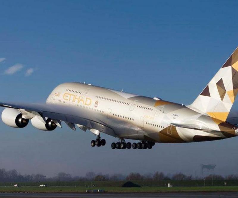 Etihad Airways Receives First Airbus A380