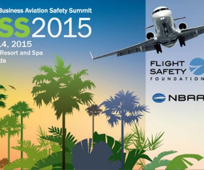 60th Business Aviation Safety Summit to be Held in May 2015